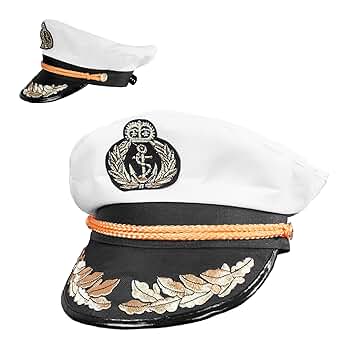 ジャケット・アウター CAP CAPTAIN Amazon.com: CYYKFWHDP Captain Hat, Sailor Skipper Cap